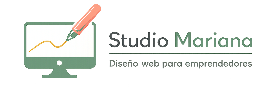 Logotipo StudioMariana - Creación de sitios web